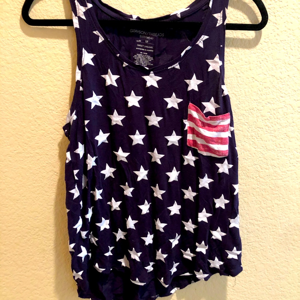 Stars and stripes tank top